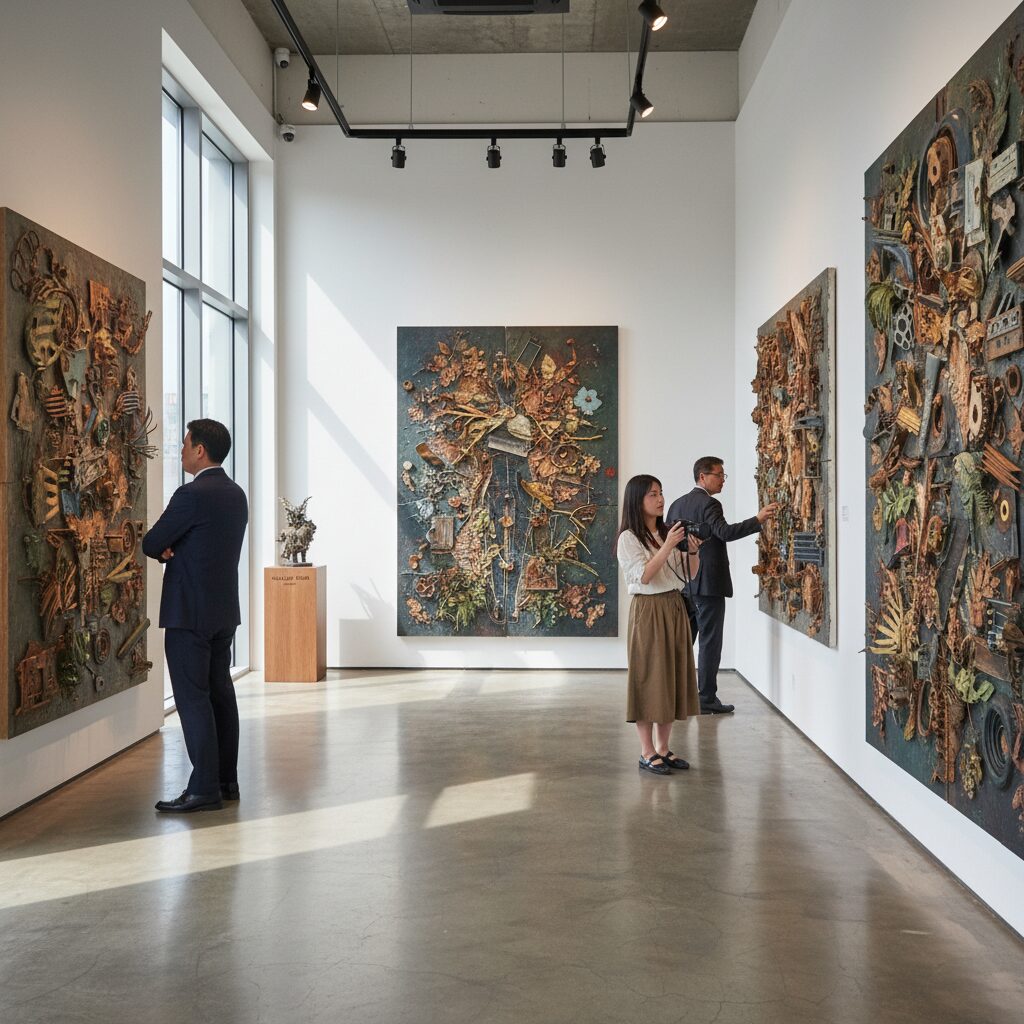 갤러리 느와 송지오 김병섭 작가 메타모포시스 전시 작품