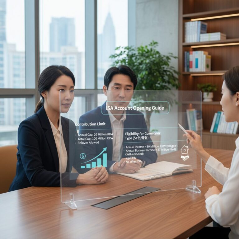ISA 계좌 개설 시 확인해야 할 납입한도와 서민형 조건 요약