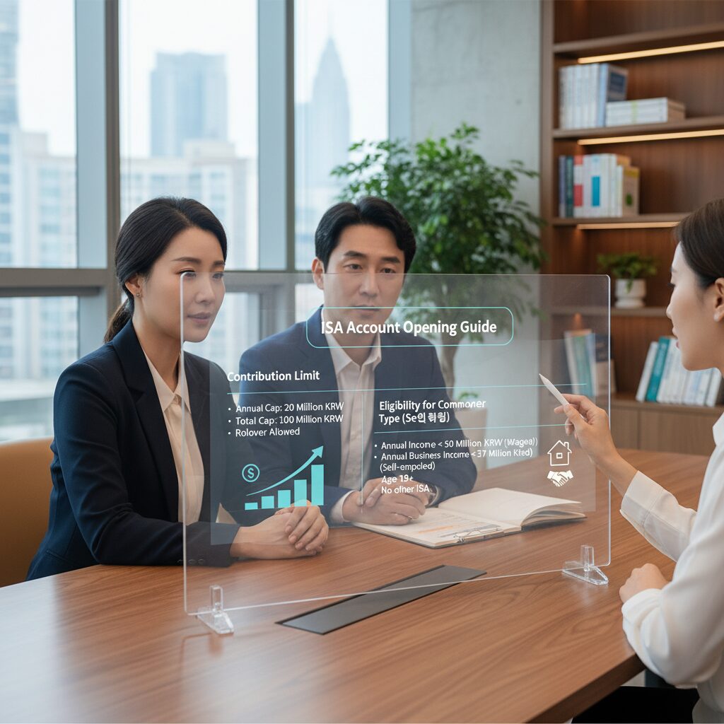 ISA 계좌 개설 시 확인해야 할 납입한도와 서민형 조건 요약