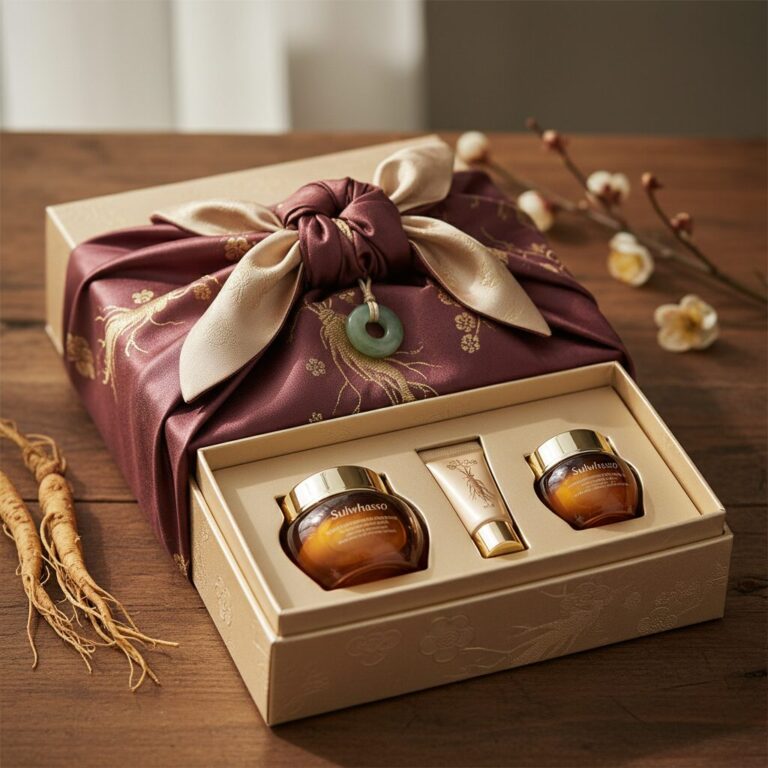 설화수 자음생크림 리치 기획세트 지함보 포장