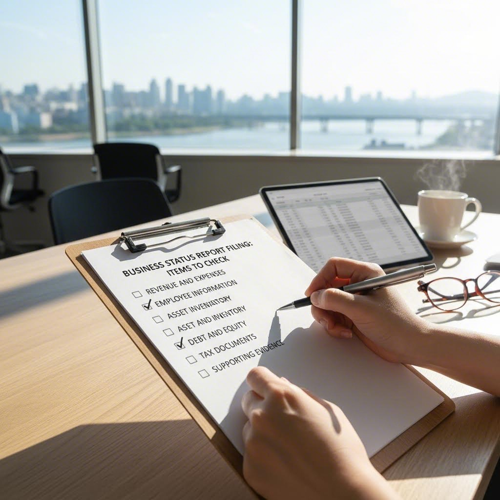 사업장현황신고 시 확인해야 할 항목 체크리스트