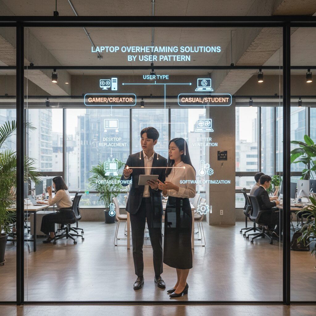 사용자 패턴에 따른 노트북 발열 해결 방법 선택 가이드