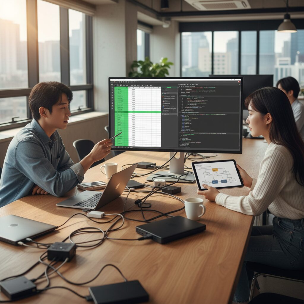 엑셀과 파이썬을 이용한 업무 자동화 방법 설명