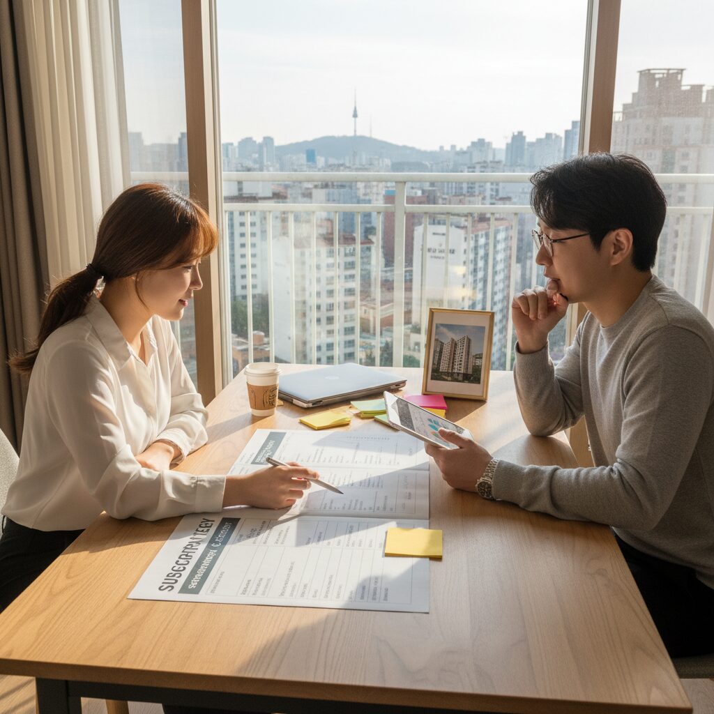 청약 전략 및 체크리스트 이미지