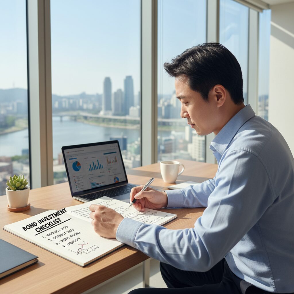 채권 투자 전 체크리스트 만기 금리 신용등급 유동성