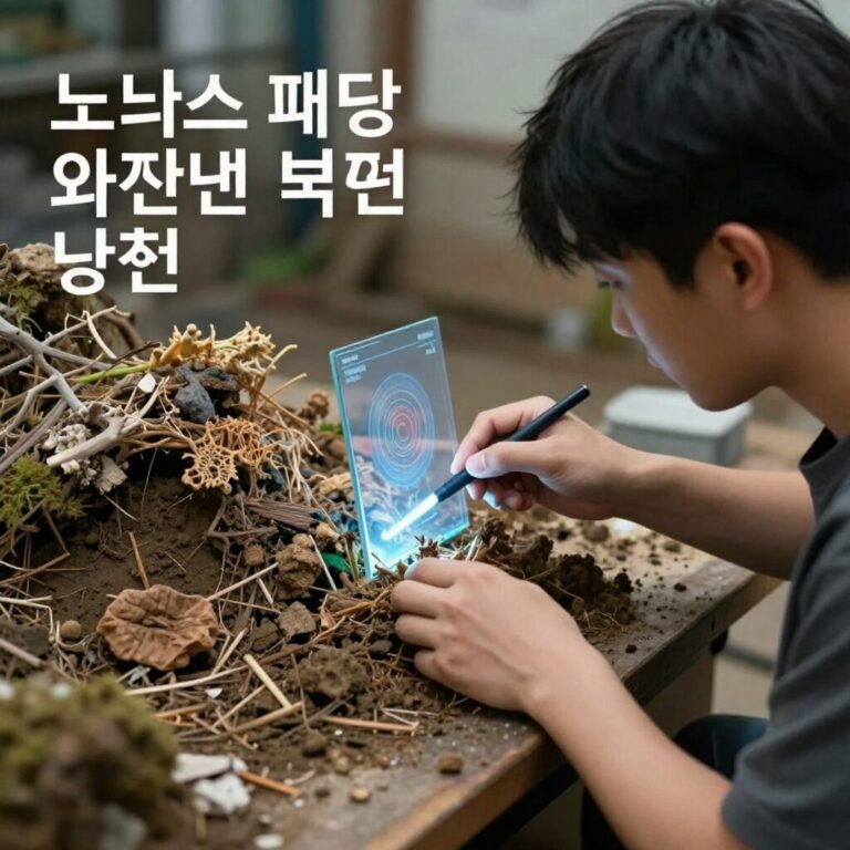 노비스 패딩 와펜 손상 복원 방법 비교