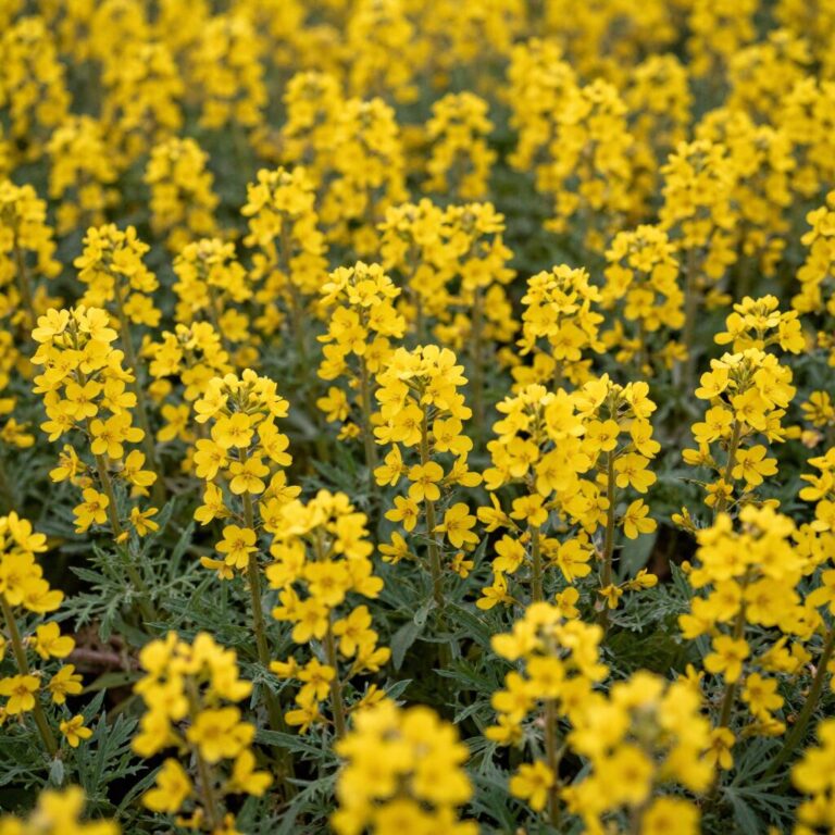 주황색 군자란 꽃이 화분에 가득 피어 있는 모습