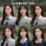 미스트롯4 결승전 실시간 문자투표 방법 미스트롯4 결승 진출자 TOP5 길려원 윤태화 홍성윤 이소나 허찬미