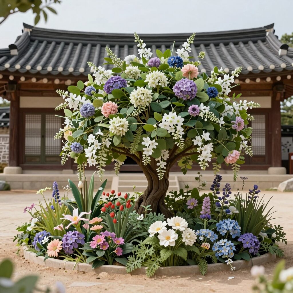 경대북문꽃집 가마찌도어 설치 후 모습