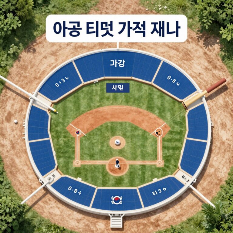 야구 티켓 가격 비교표와 좌석별 가격 정보