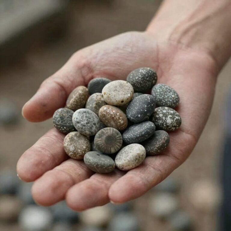 손바닥보다 작게 돌돌 말린 돌돌이모자 휴대성 강조 사진